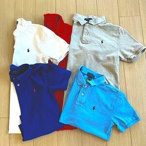 ❤️SOLD🩵Youth Size M and L Polo Bundle